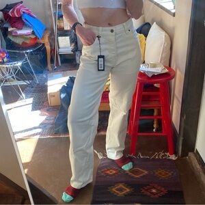 White Dickies Jeans